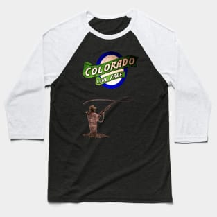 Colorado Fly Fish 2 Baseball T-Shirt